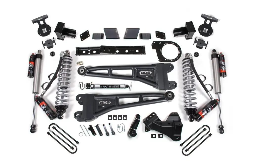 7 Inch Radius Arm Lift Kit | Block Kit | FOX 2.5 Performance Elite | Ford F250/F350 Super Duty (2023-2026) 4WD Diesel | BDS Suspension