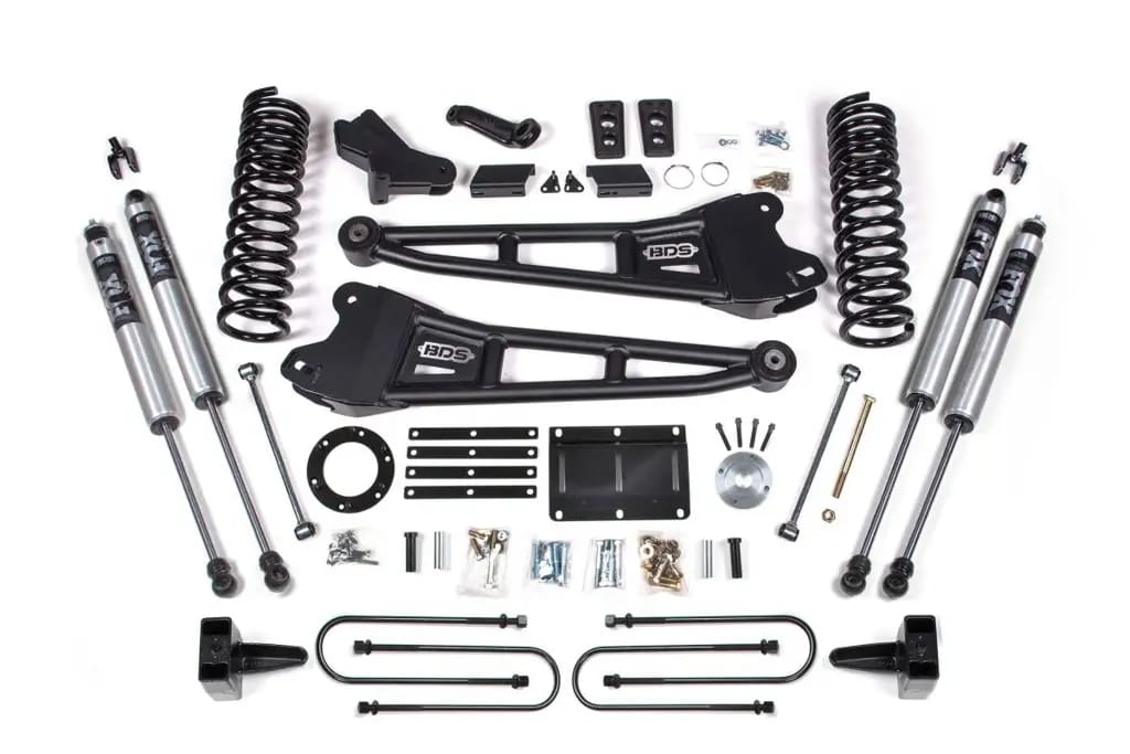 6 Inch Lift Kit w/ Radius Arms | Ram 3500 4WD Diesel (2013-2018) | 5 Inch Block | 6-Bolt | FOX 2.0 Performance Series | BDS Suspension thumbnail 2
