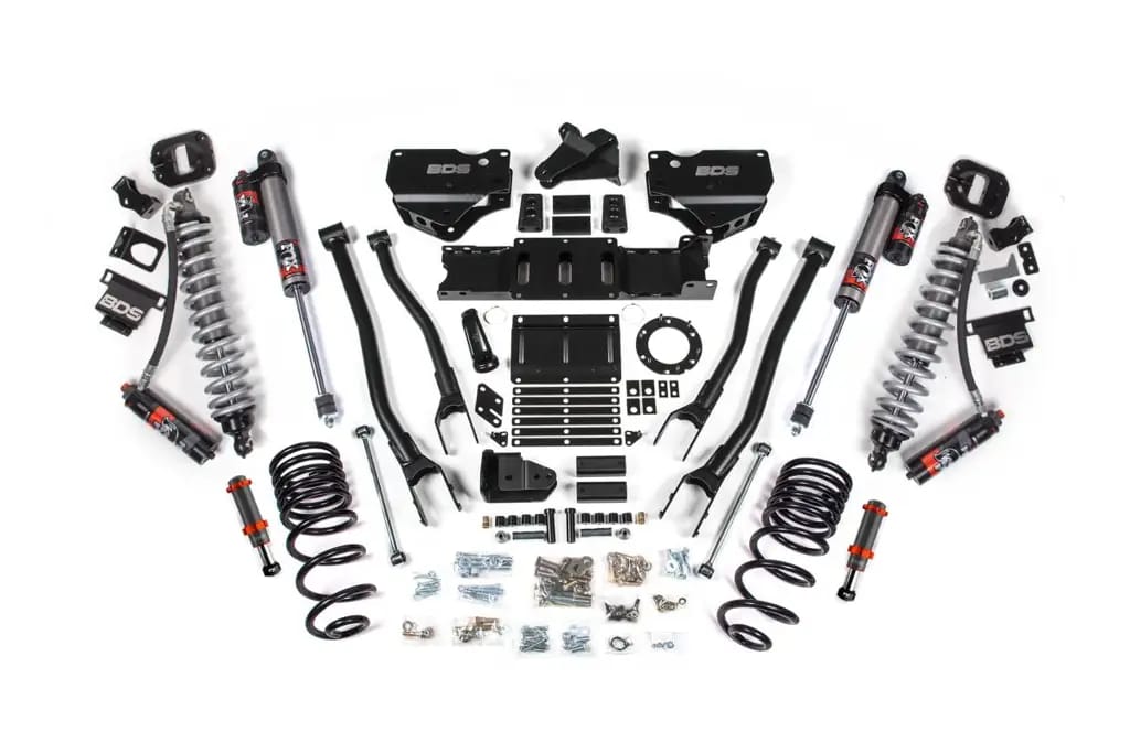 4 Inch 4-Link Lift Kit | FOX 2.5 Performance Elite Coil-Over Conversion | Ram 2500 (2019-2024) 4WD Diesel | FOX 2.0 Hydro Bump Stop | BDS Suspension thumbnail 2