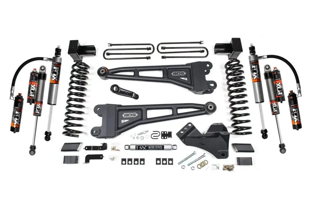 5 Inch Lift Kit w/ Radius Arm | Ford F350 Super Duty DRW (2023-2026) 4WD Gas | FOX 2.5 Performance Elite Shocks | BDS Suspension thumbnail 2