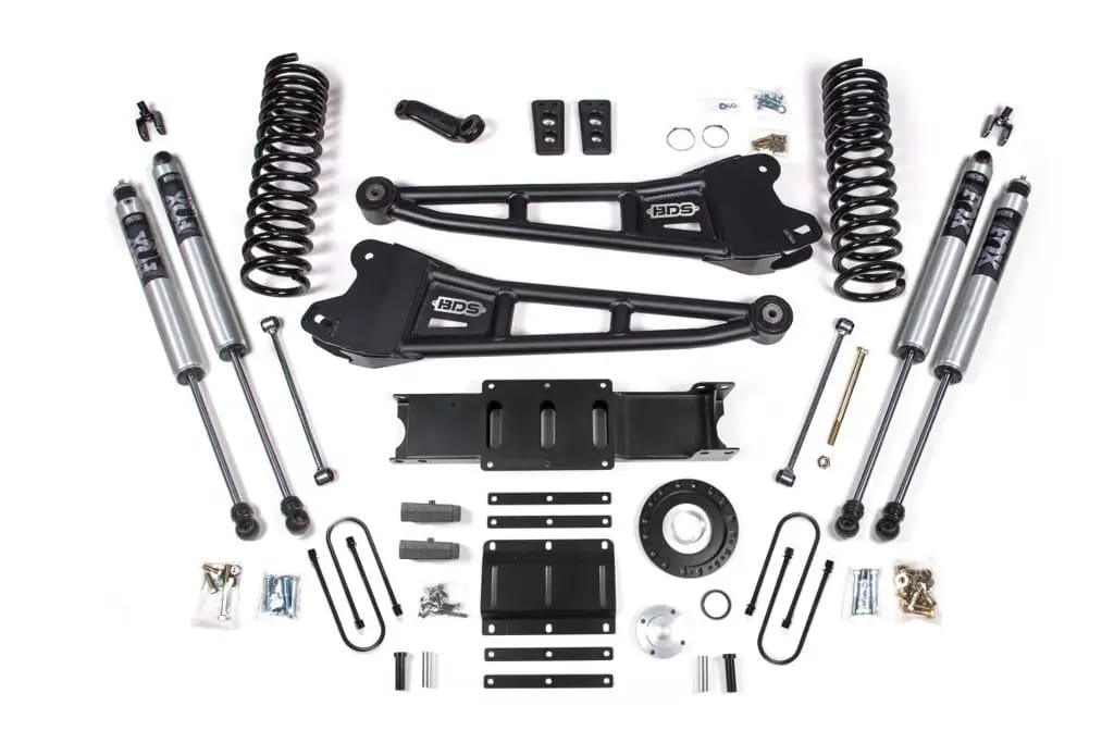 6 Inch Lift Kit w/ Radius Arms | Ram 3500 4WD Diesel (2013-2018) | 5 Inch Block | 8-Bolt | FOX 2.0 Performance Series | BDS Suspension thumbnail 2