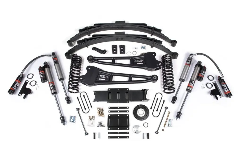 6 Inch Lift Kit w/ Radius Arms | Ram 3500 4WD Diesel (2013-2018) | 4.5 Inch Leaf Springs | 8-Bolt | FOX 2.5 Performance Elite | BDS Suspension thumbnail 2
