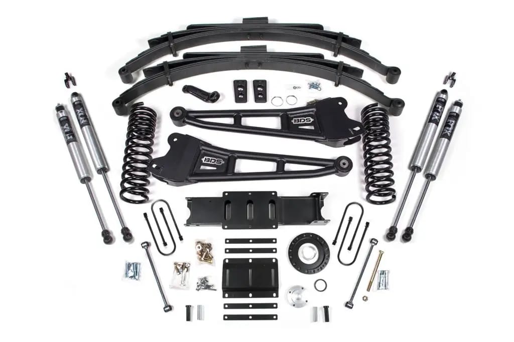 6 Inch Lift Kit w/ Radius Arms | Ram 3500 4WD Diesel (2013-2018) | 4.5 Inch Leaf Springs | 8-Bolt | FOX 2.0 Performance Series | BDS Suspension thumbnail 2