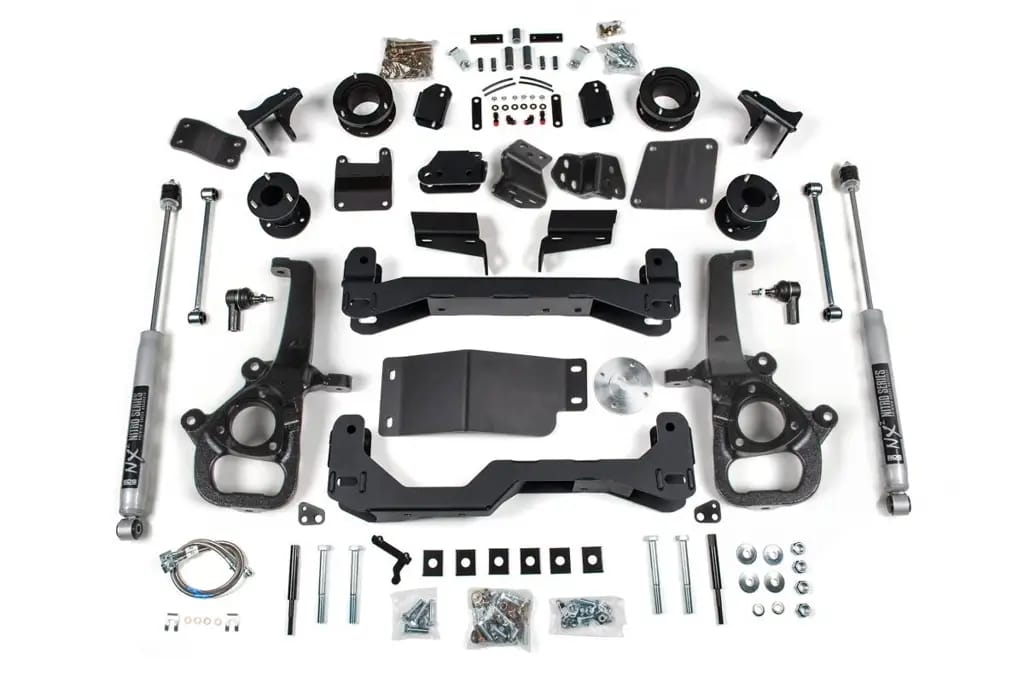4 Inch Lift Kit | Ram 1500 w/ Air Ride (2025-2026) 4WD | NX2 Nitro Series | Standard Knuckle | BDS Suspension