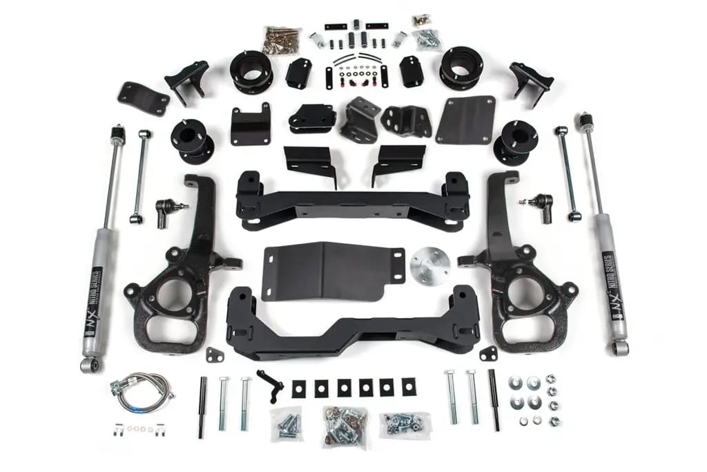 4 Inch Lift Kit | Ram 1500 w/ Air Ride (2025-2026) 4WD | NX2 Nitro Series | Large Bore Knuckle | BDS Suspension thumbnail 2
