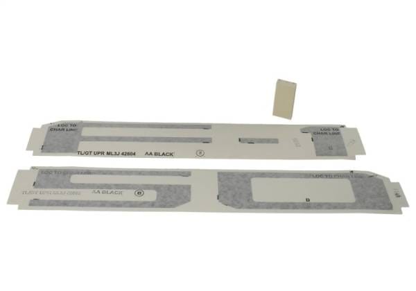 Ford Racing 15-24 F-150 Tailgate Lettering - Black
