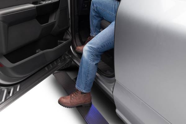 AMP Research 2014-2017 Chevrolet Silverado 1500 Extended/Crew PowerStep - Black