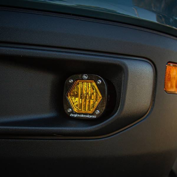 Baja Designs 21+ Ford Bronco Sport S1 WC LED Fog Pocket Light Kit - Clear