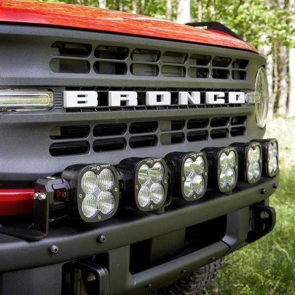 Baja Designs 2021+ Ford Bronco 6 XL Linkable Light Bar For Steel Bumper Mount