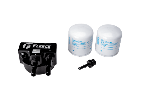 Fleece Performance 11-24 Ford Powerstroke 6.7L Engine Mounted Fuel Filter Assembly