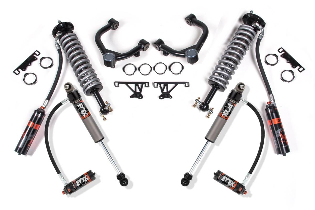 FOX 2.5 Performance Elite Coilover Kit | 0-1.5" Lift | Chevy/GMC 1500 Trail Boss / AT4 (2019-2026) 4WD | BDS Suspension