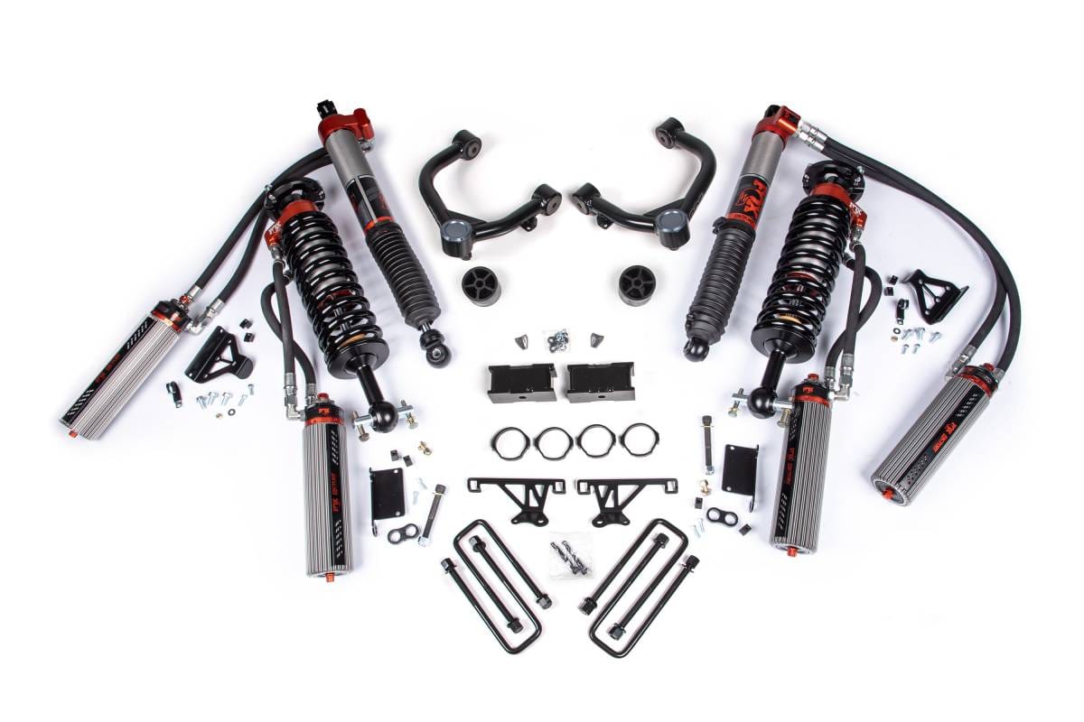 3.5 Inch Lift Kit | FOX 3.0 Factory Race Series IBP Coil-Over | 2019-2024 Chevy Silverado & GMC Sierra 1500 | BDS Suspension