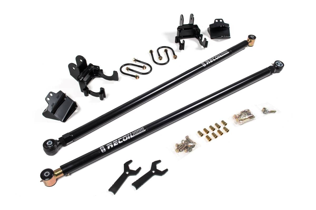 Recoil Traction Bar Kit | 2011-2016 Ford F250/F350 Super Duty 4WD Long Bed | BDS Suspension