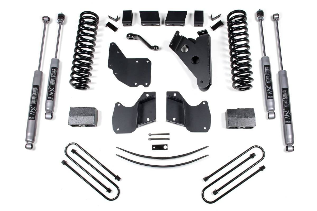 6 Inch Lift Kit | 1983-1997 Ford Ranger 4WD | Pro-Ride Coil Springs & NX2 Nitro Shocks | BDS Suspension