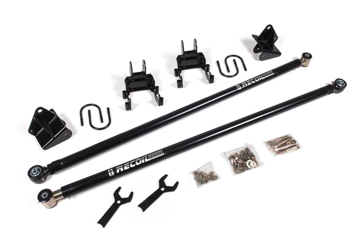 Recoil Traction Bar Kit | 1999-2016 Ford F250/F350 Super Duty 4WD Short Bed | 0-6 Inch Lift | BDS Suspension