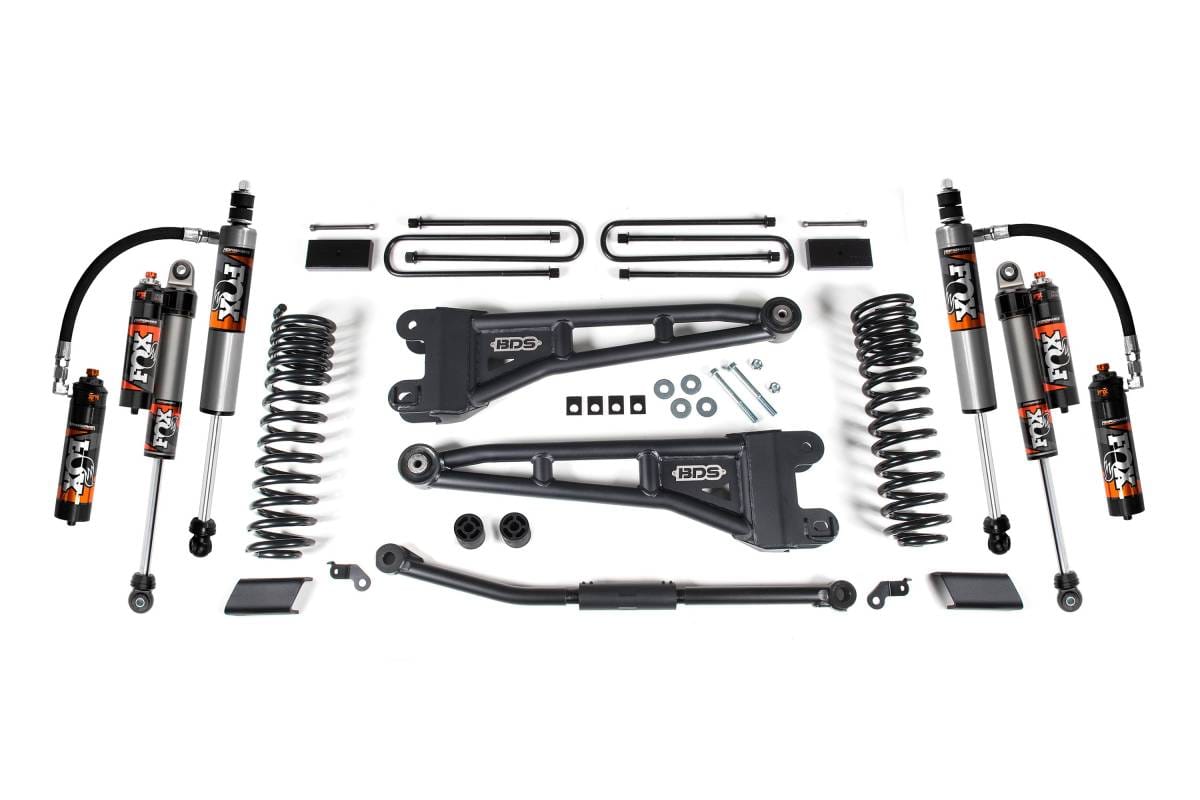 2.5 Inch Lift Kit w/ Radius Arm | Ford F450 Super Duty (2023-2026) | NX2 Nitro Series Shocks | BDS Suspension
