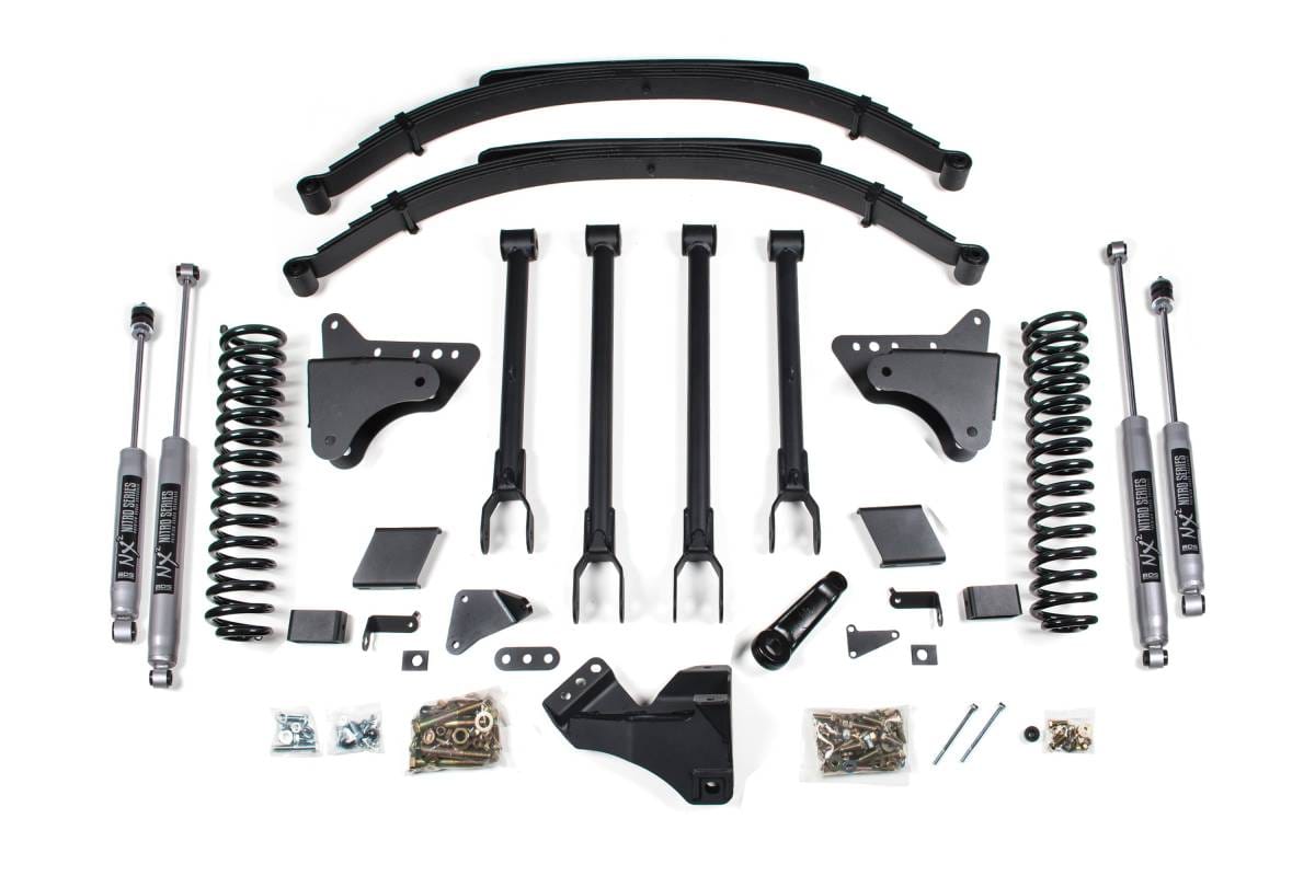 8 Inch Lift Kit | 4-Link Conversion | Ford F250/F350 Super Duty (2011-2016) 4WD Diesel | NX2 Nitro Series | BDS Suspension