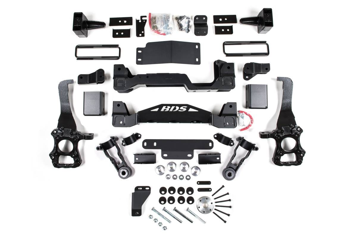 4 Inch Lift Kit | 2019-2020 Ford F150 Raptor 4WD | 4 Inch Rear Block Kit | BDS Suspension