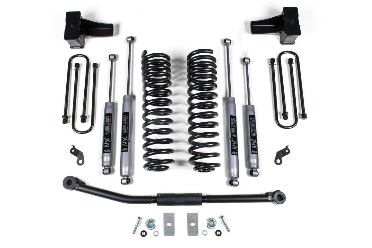 2.5 Inch Lift Kit | Ford F250/F350 Super Duty (2011-2016) 4WD Diesel | 5 Inch Block Kit | NX2 Nitro Series | BDS Suspension