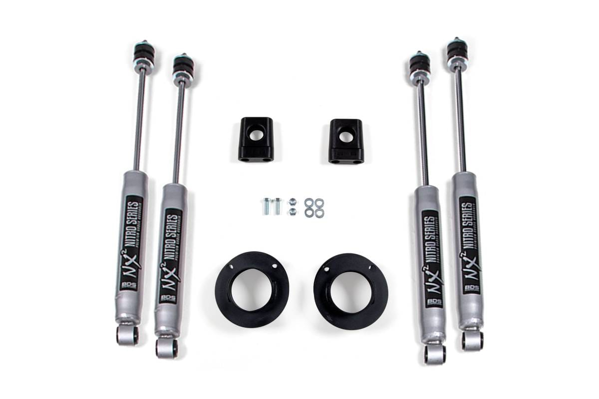 2 Inch Leveling Kit | RAM 2500 4WD (2014-2026) | w/ FOX 2.0 Performance Series Shocks | BDS Suspension