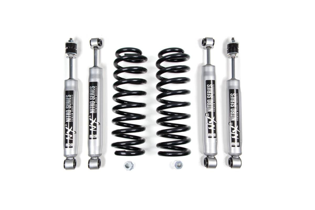 2 Inch Leveling Kit | 1980-1996 Ford Bronco 4WD | w/ Rear Leaf Springs | BDS Suspension