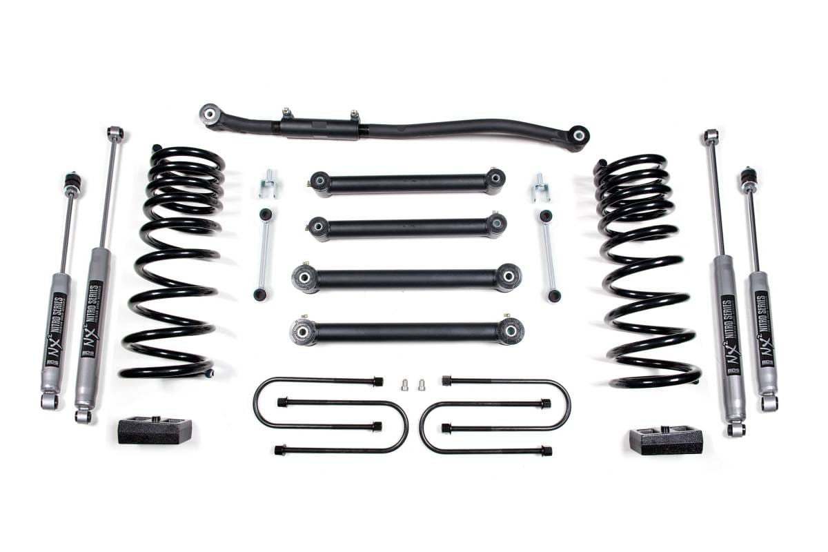 3 Inch Lift Kit | Dodge Ram 2500 (2003-2013) & 3500 (2003-2012) 4WD Diesel | 3-1/2 Inch Axle | NX2 Nitro Series | BDS Suspension