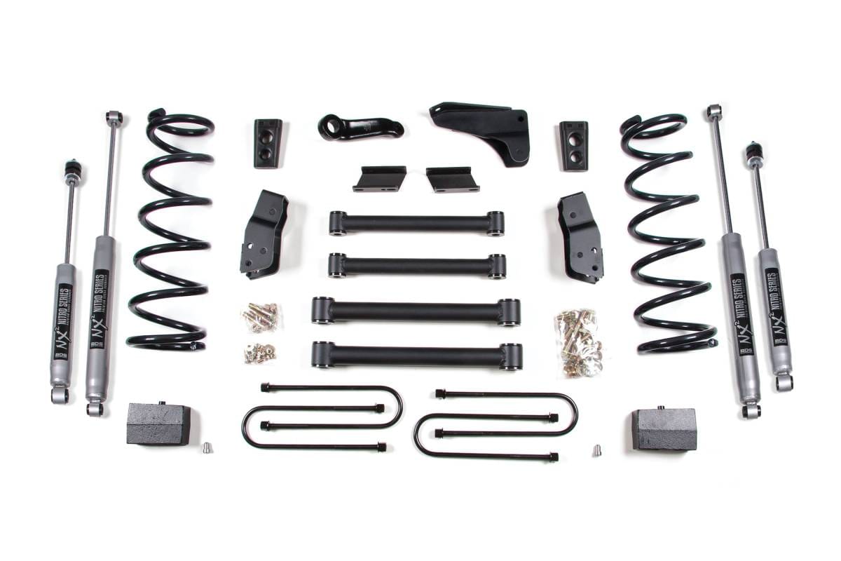 6 Inch Lift Kit | Dodge Ram 2500 (2009-2013) 4WD Gas | Leaf Springs | 4 Inch Axle | FOX 2.0 Performance Series | BDS Suspension