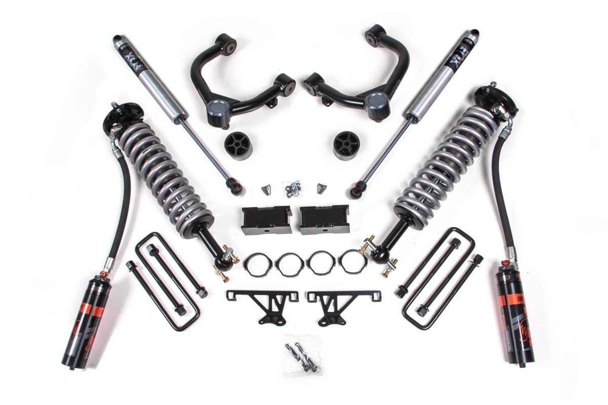 1.5 Inch Lift Kit | FOX 2.5 Performance Elite Coil-Over & FOX 2.0 Rear Shocks | Chevy Trail Boss / GMC AT4 1500 (2019-2024) 4WD | BDS Suspension