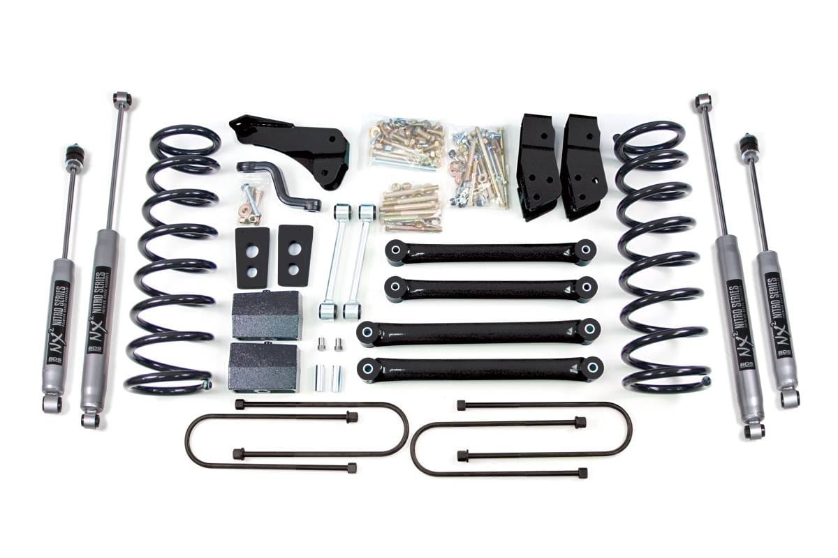 4 Inch Lift Kit | 2009-2013 Dodge RAM 2500 Power Wagon 4WD | Block Kit | FOX 2.0 Performance Series | BDS Suspension