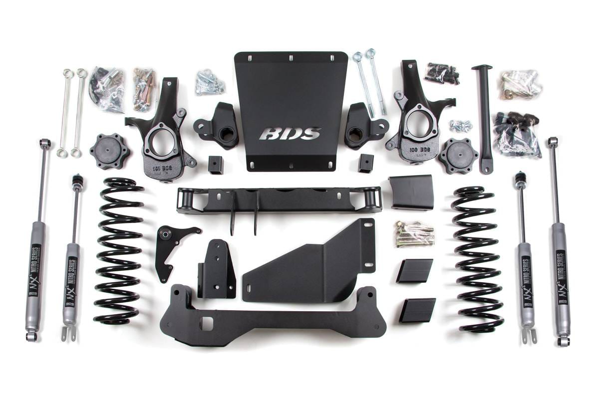 6 Inch Lift Kit | 2000-2006 Chevy/GMC Avalanche, Suburban, Tahoe, Yukon 1500 4WD | NX2 Nitro Series Shocks | BDS Suspension