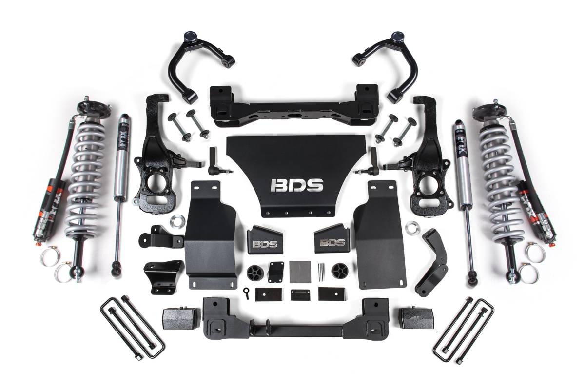 2.5 Inch Lift Kit | FOX 2.5 Performance Elite Coil-Over & FOX 2.0 Rear Shocks | Chevy Trail Boss / GMC AT4 1500 (2019-2024) 4WD Diesel | BDS Suspension