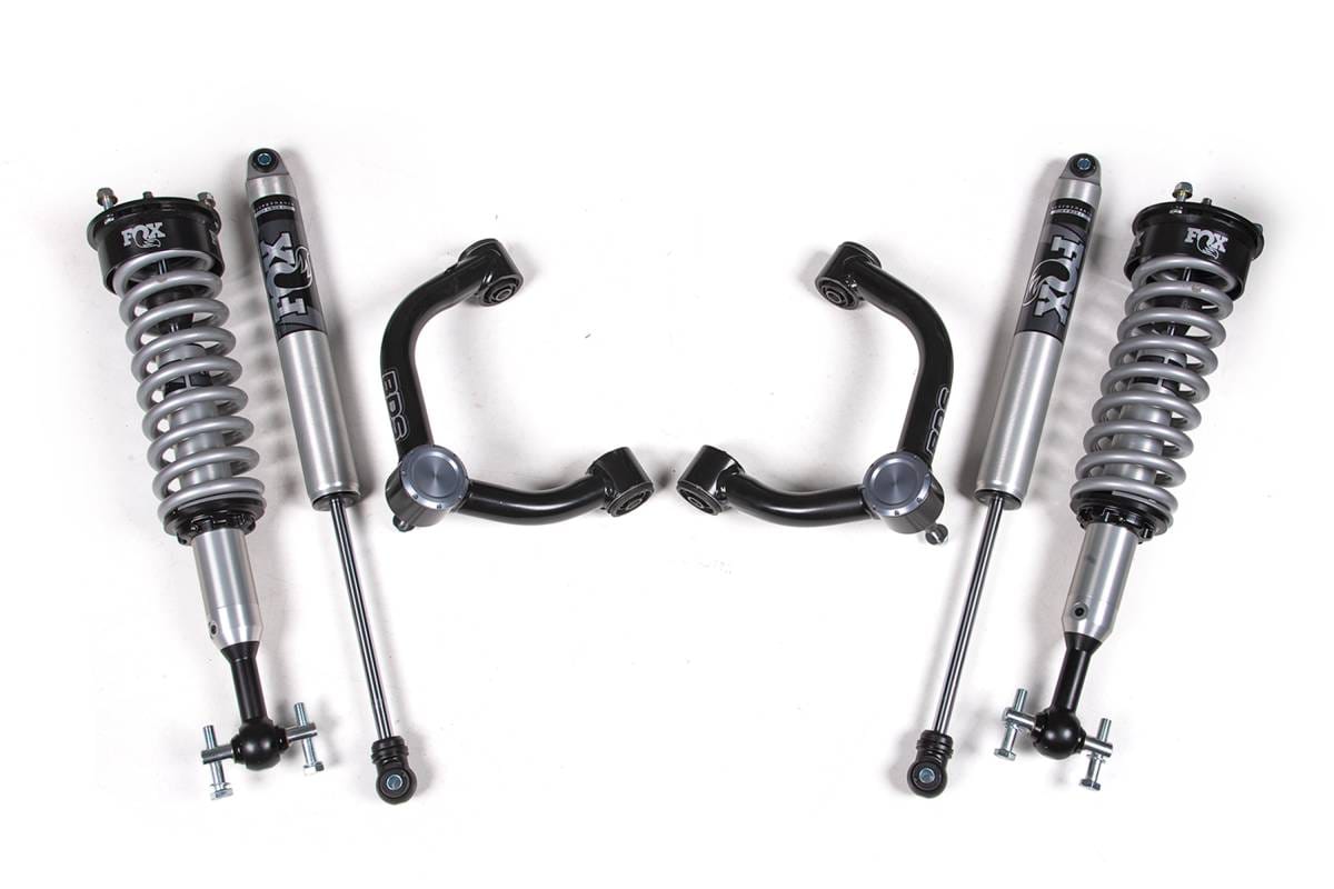 2 Inch Leveling Kit | FOX 2.0 Coilover | Ford F150 (2021-2026) 4WD | With UCA Headlight Sensor | BDS Suspension