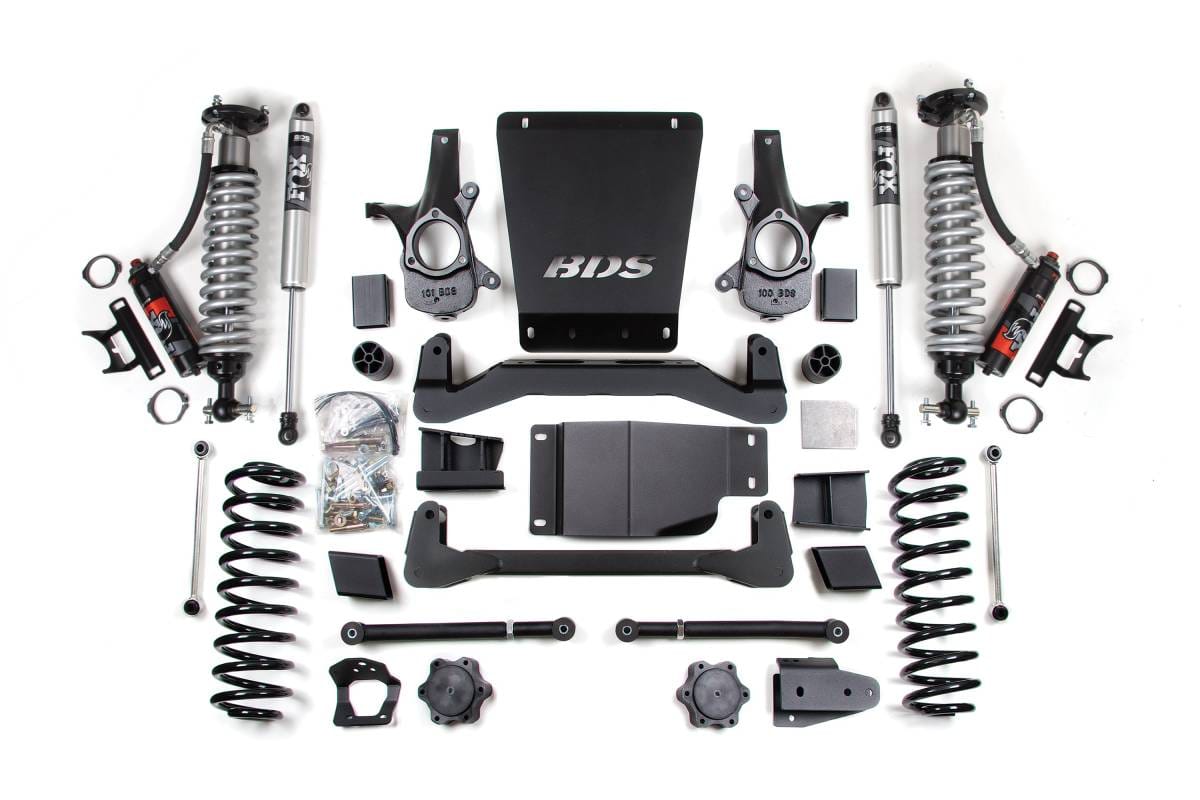 6 Inch Lift Kit | FOX 2.5 Performance Elite Coil-Over | 2007-2014 Chevy Avalanche/Suburban/Tahoe & GMC Yukon 1500 4WD | BDS Suspension