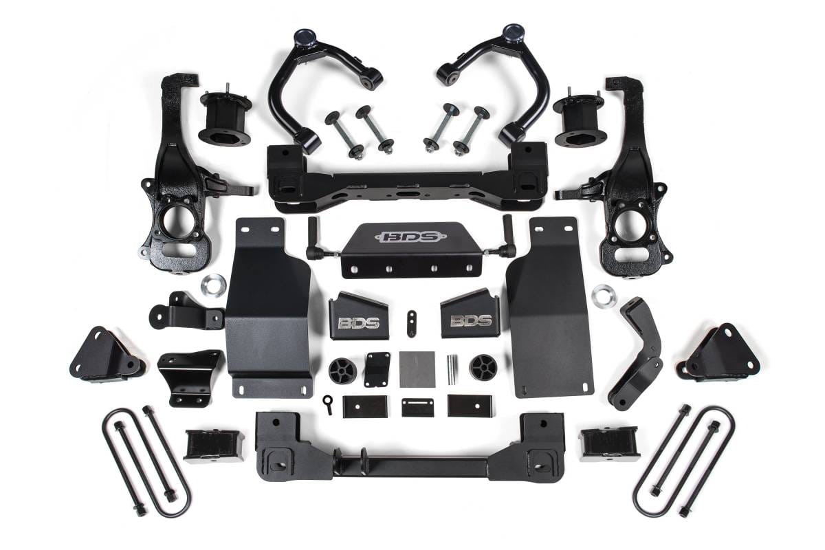 4 Inch Lift Kit | Adaptive Ride Control Only | 2025-2026 Chevy Silverado High Country & GMC Denali 1500 4WD Diesel | BDS Suspension