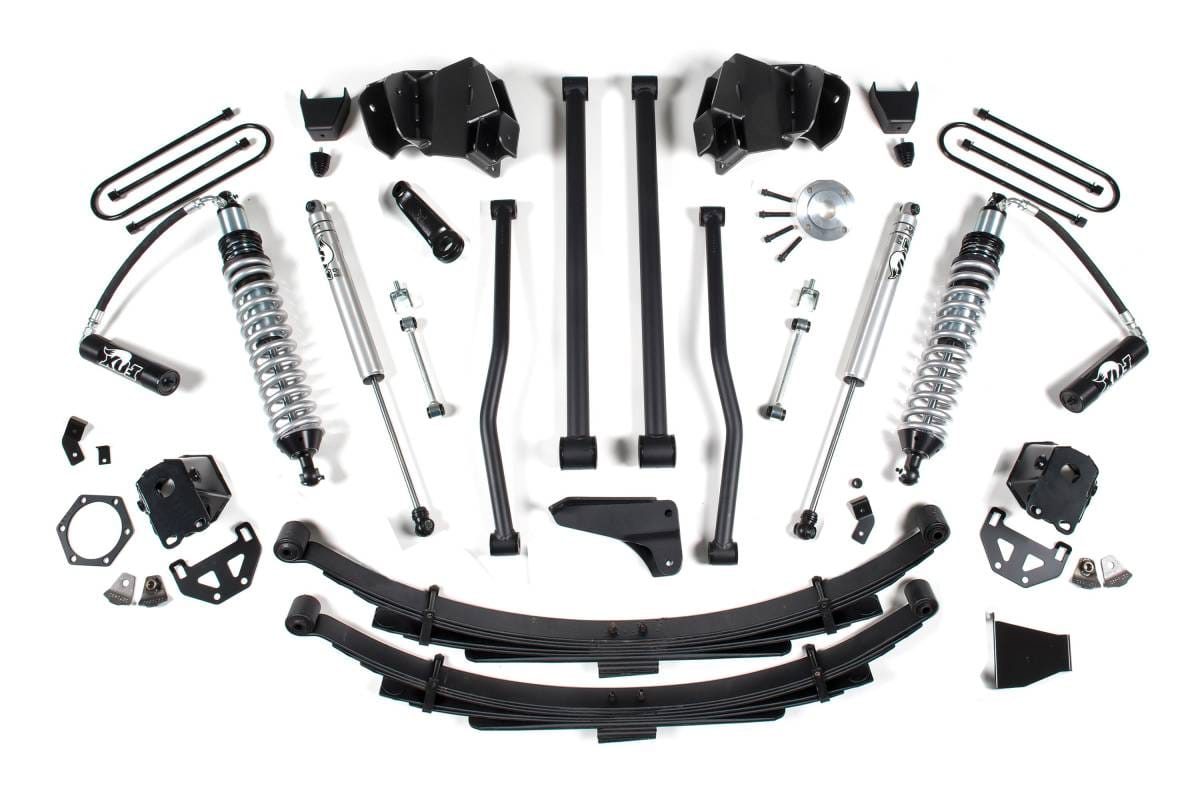 8 Inch Long Arm Lift Kit w/ FOX 2.5 Coil-Over Conversion | 2009-2013 Dodge RAM 2500 4WD Diesel | Block Kit Rear | BDS Suspension