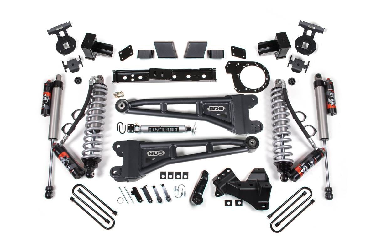 7 Inch Radius Arm Lift Kit | Block Kit | FOX 2.5 Performance Elite | Ford F250/F350 Super Duty (2023-2026) 4WD Diesel | BDS Suspension