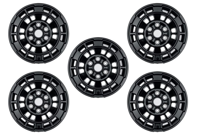 Ford Racing 21-24 Bronco 17in x 8.5in Matte Black Wheel Kit