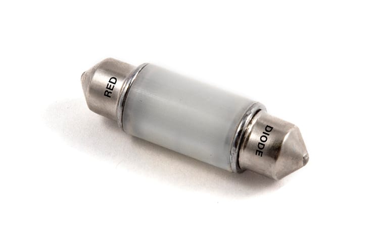 Diode Dynamics 36mm HP6 LED - Red (Single)