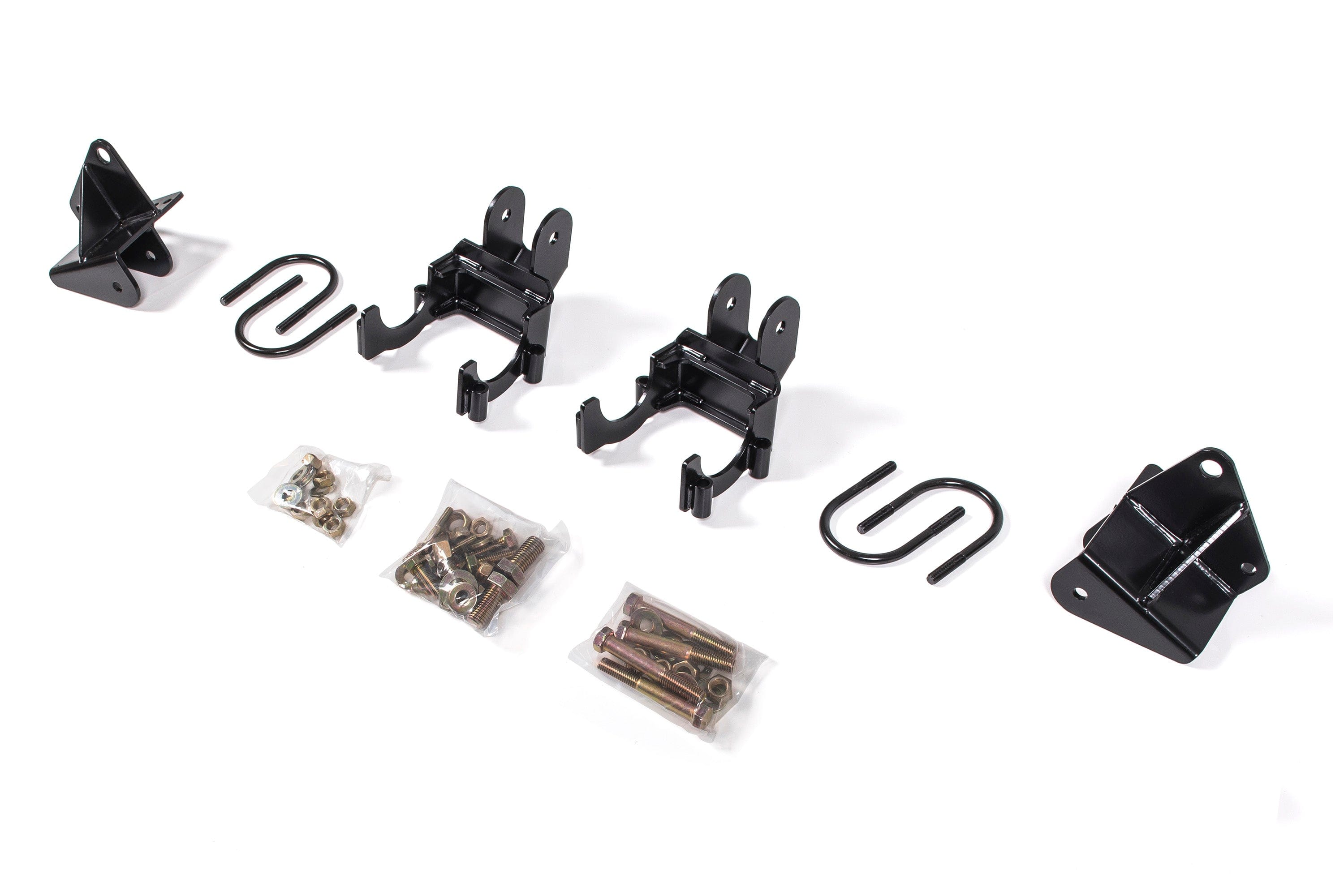 Recoil Traction Bar Mounting Kit | 1999-2016 Ford F250 / F350 Super Duty 4WD Short Bed | BDS Suspension