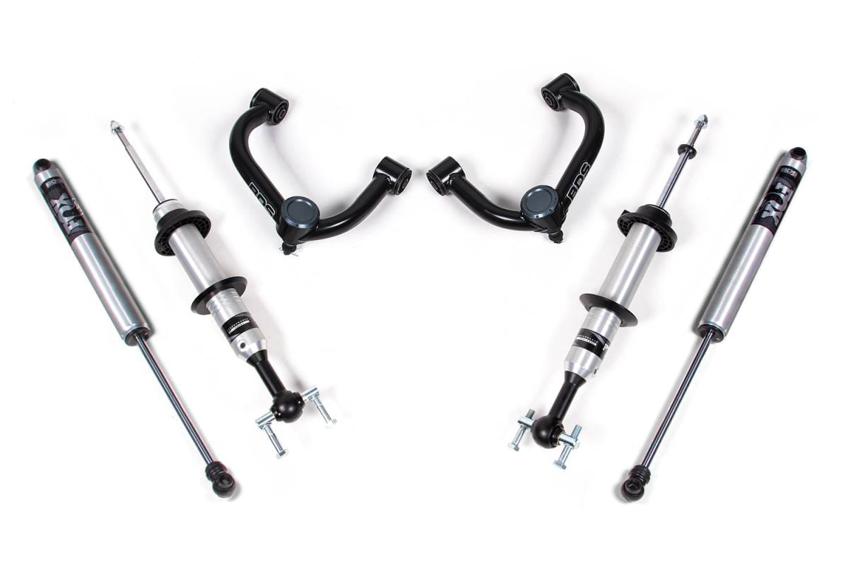 2 Inch Leveling Kit | FOX 2.0 Strut & HD Upper Control Arms | 2014-2020 Ford F150 4WD | BDS Suspension