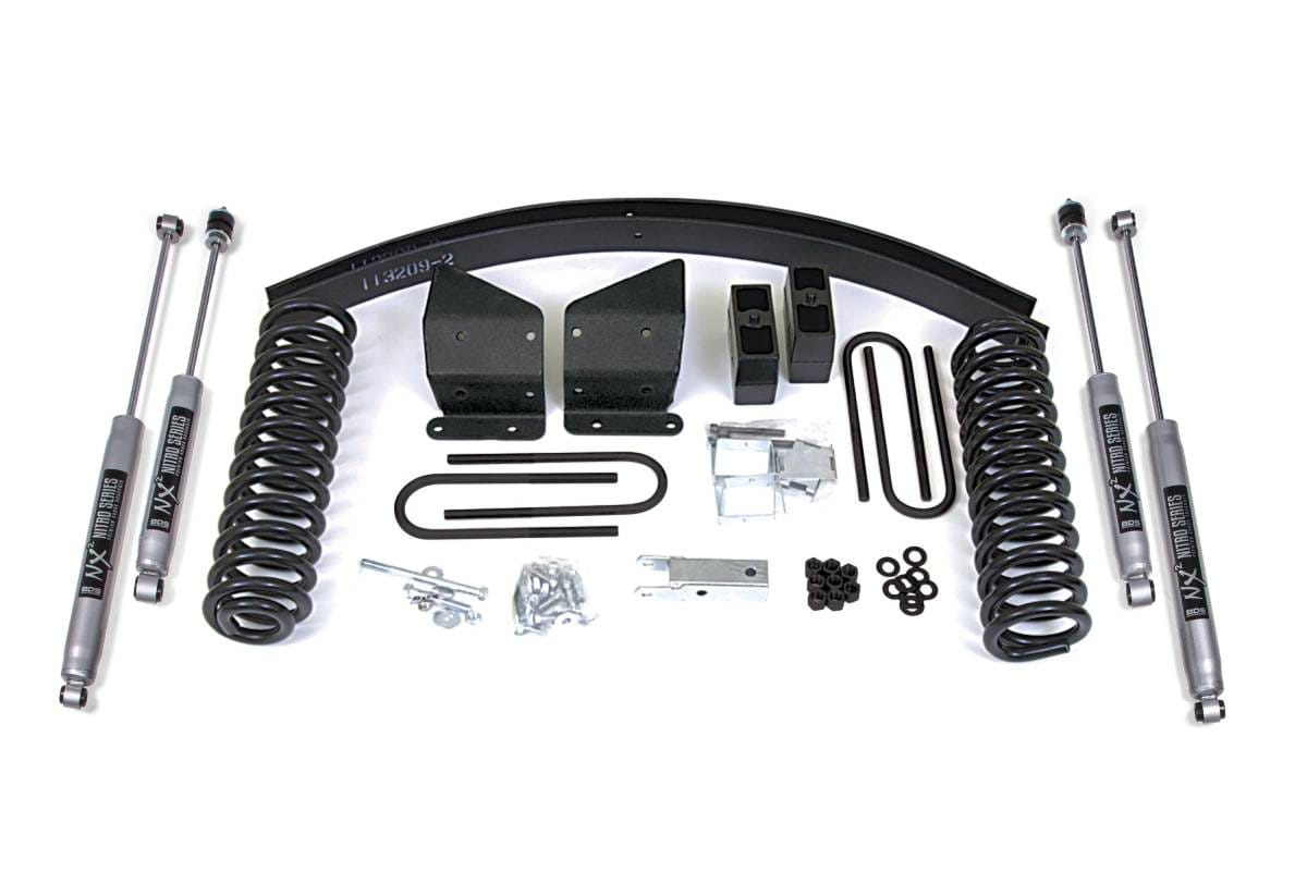 6 Inch Lift Kit | 1973-1976 Ford F100/F150 4WD | Block Kit & Add-A-Leaf | BDS Suspension