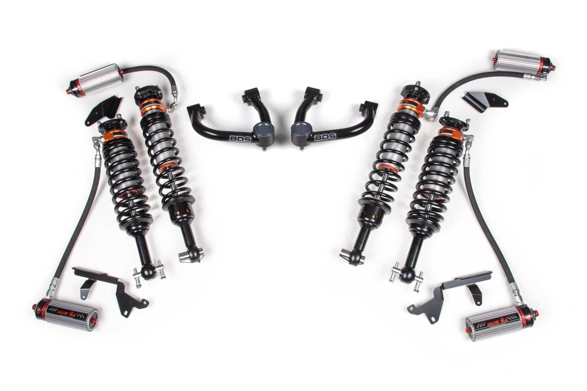 3-4 Inch Lift Kit | FOX 3.0 Factory Race Series Coilover | Ford Bronco 4-Door (2021-2025) | Uniball UCAs | BDS Suspension