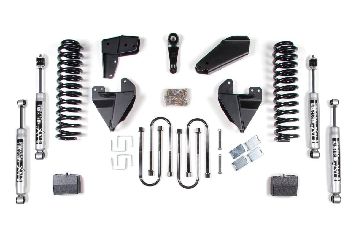 6 Inch Lift Kit | Ford F100/F150 (1980-1996) 4WD | 4 Inch Block Kit with Add-A-Leaf | BDS Suspension