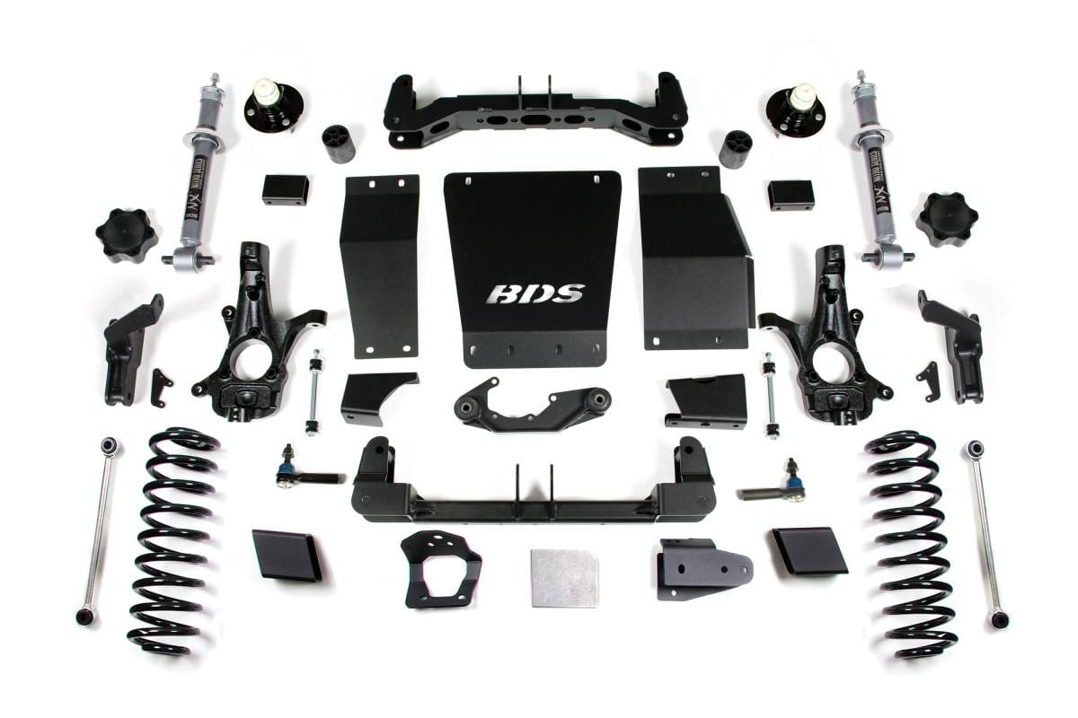 6 Inch Lift Kit | Chevy/GMC Suburban, Tahoe, Yukon/XL 1500 (2015-2019) 4WD Autoride | Cast Steel Control Arms | BDS Suspension