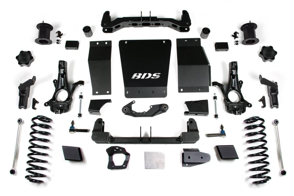 6 Inch Lift Kit | Chevy/GMC Suburban, Tahoe, Yukon/XL 1500 (2015-2019) 4WD Magneride | Cast Steel Control Arms | BDS Suspension