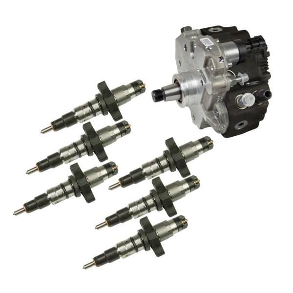 BD Diesel 03-04 Dodge 5.9L Cummins Stage 1 Performance CR Pump & Injectors Package