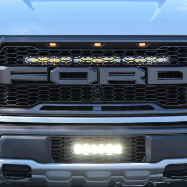 Baja Designs OnX6+ 2017-2018 Ford Raptor Lower Grille LED Kit