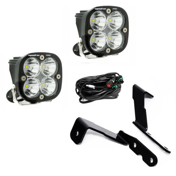Baja Designs 2007-2013 GM Silverado/Sierra Squadron Pro Lights A-Pillar Kit