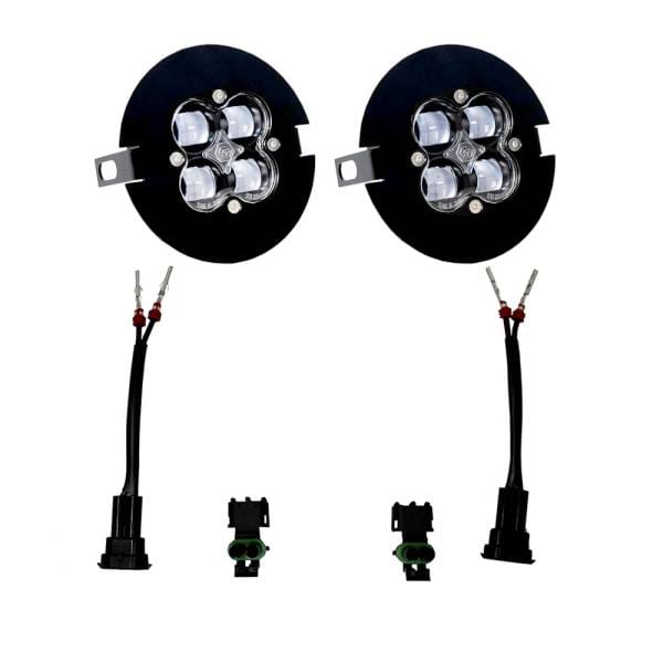 Baja Designs 05-11 Toyota Tacoma/07-13 Toyota Tundra Clear SAE Fog Pocket Light Kit