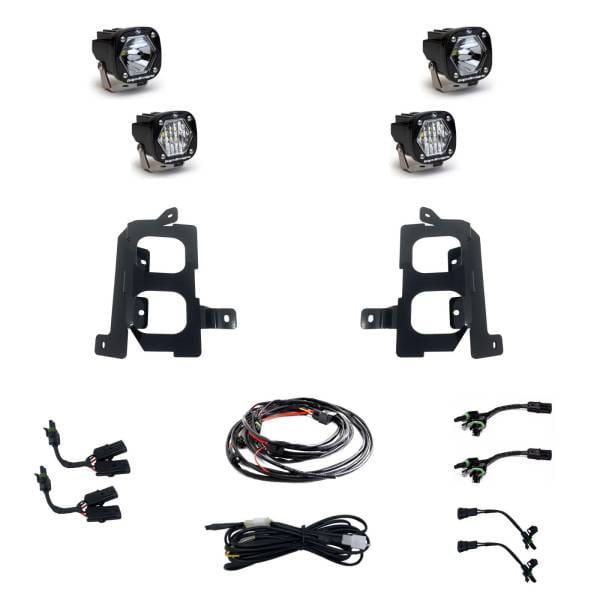 Baja Designs GMC 2020-22 Sierra 2500HD/3500HD S1 Dual Fog Pocket Light Kit